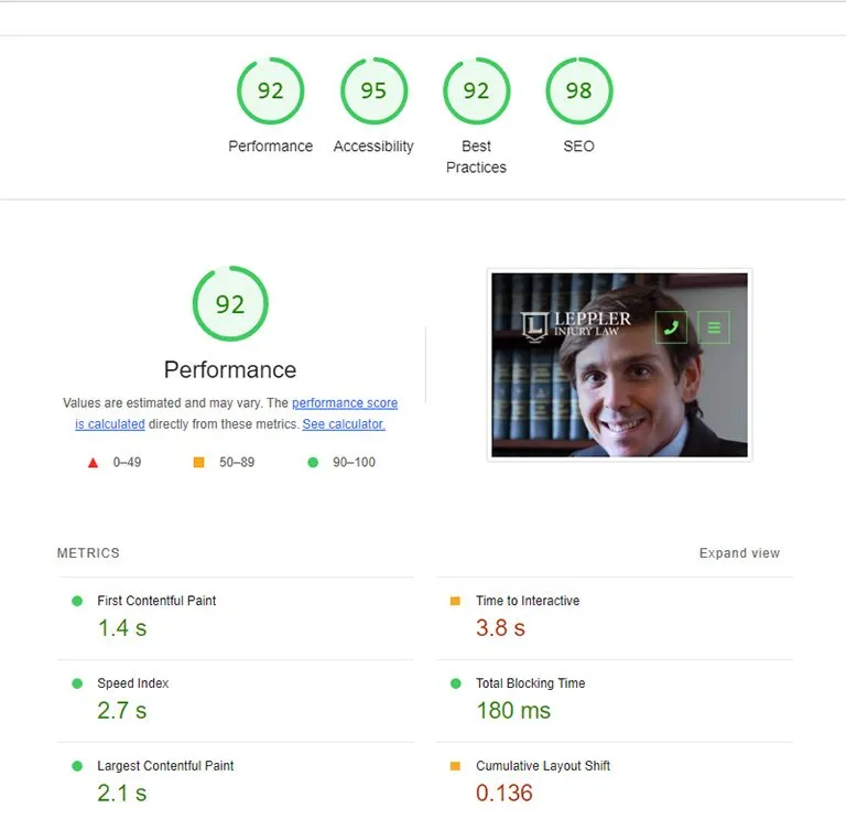 ripon web pagespeed optimization